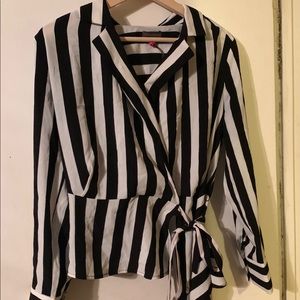 Vince Camuto Striped Blouse